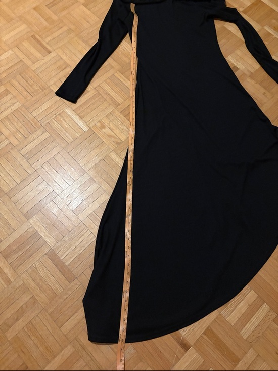 Club L London Off-Shoulder Black Maxi Dress NWOT - Picture 4 of 9